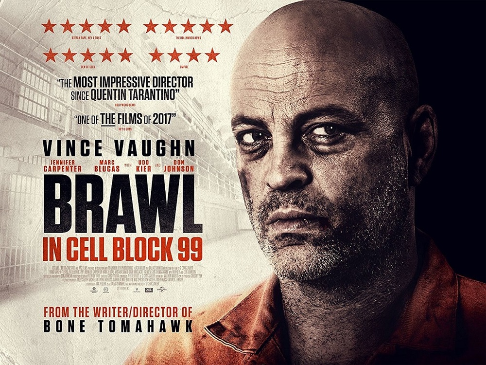 پوستر فیلم «شورش در سلول 99»(brawl in cell block 99) با بازی وینس وان